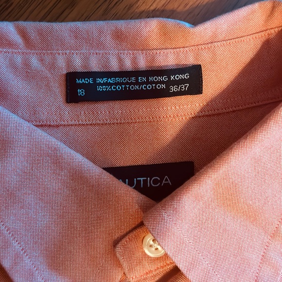 Nautica Oxford Button Up Shirt - Picture 2 of 4
